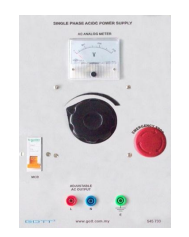 5A. SINGLE PHASE AC BENCH POWER SUPPLY